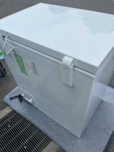 美品2020年製アイリスオーヤマ142L冷凍庫【ICSD-14A】上開き 