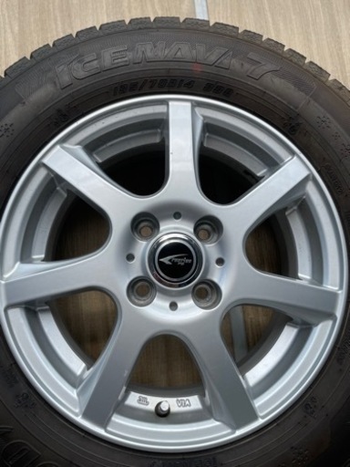 185/70R14 GOODYEAR スタッドレス アルミ4本セット