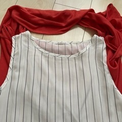レディース　 カットソー Tシャツ 半袖　タンクトップ　2枚重ね　夏　春の画像