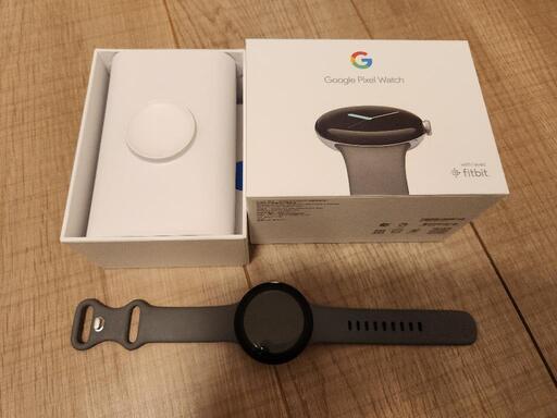 【中古美品】Pixel Watch【箱有り+保護ケース付き】