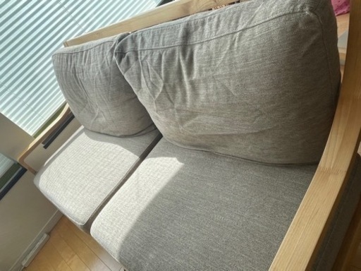 7月末処分予定 IKEA ソファ 2人掛け