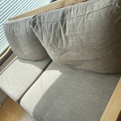 7月末処分予定 IKEA ソファ 2人掛け