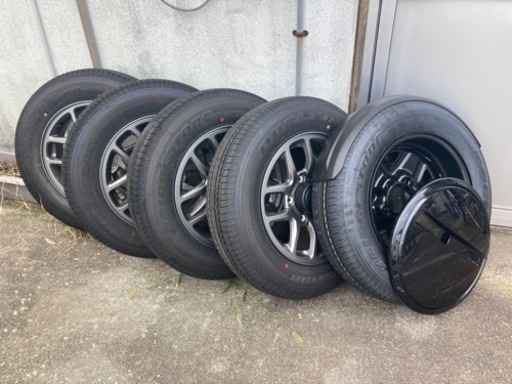 JB64 純正 タイヤ ホイール