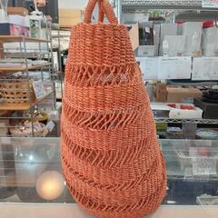 ★【ババグーリ】極美品❗ヨーガンレール  水草の透かし編みかごバッグ  大  北九州店舗店頭販売のみの画像