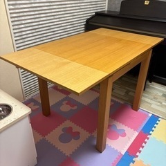 ウニコ unico vivo 伸長式 エクステンション ダイニングテーブル 廃盤品