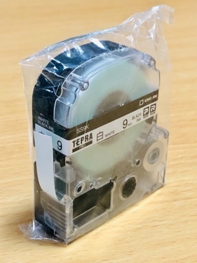 テプラプロテープ　白9mm