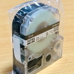 テプラプロテープ　白9mm 未使用