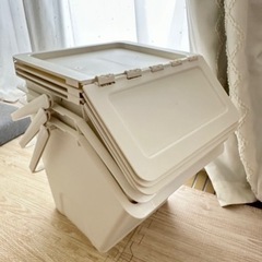 ※お譲り先決定しました※【0円】収納ケース・ゴミ箱の画像