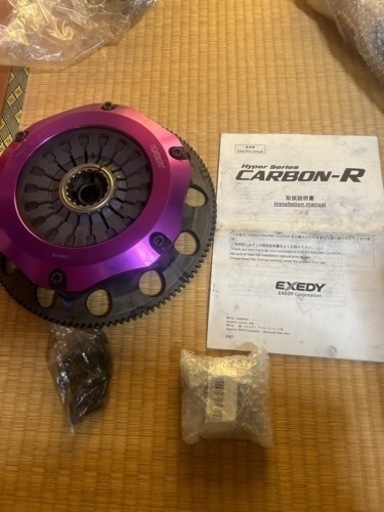 ER34.3233.34  GTRなどに強化クラッチ　カーボン　ツイン　レリーズベアリング付き