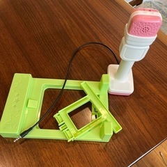 チャレンジタッチのマイク