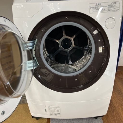 ドラム式洗濯機　TOSHIBA TW-95GM1L 2022年製　77,000円