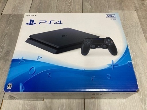 【限定１台】《早い者勝ち》PS4 500G ディスク・ハードディスク両方使用可　コントローラー白・黒2つ付