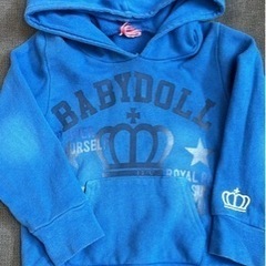 ベビードール　子供　パーカー　古着
