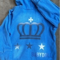 ベビードール　子供　パーカー　古着の画像