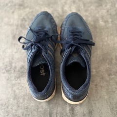 【7/25迄】adidasランニングシューズ 24.5cmの画像