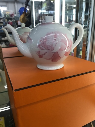 HERMES/ティーポット/芍薬/ピヴォワンヌ