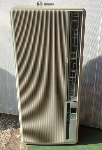 【売約済み】窓エアコン 12000円 コロナ 2000年製 枠無し 取付工事不要 冷えます！