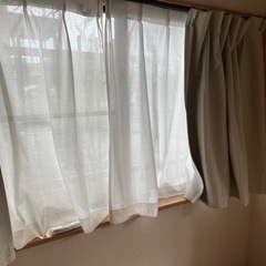 カーテン　レースカーテン　セットの画像