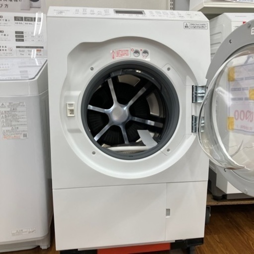ドラム式洗濯機　Panasonic NA-LX127AR 2021年製　88,000円