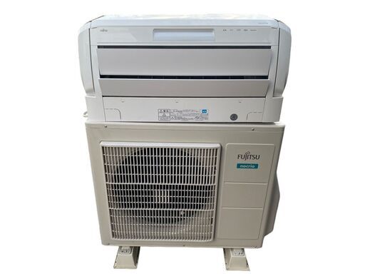 【決まりました】★FUJITSU ルームエアコン　AS-X56H2W 室外機　AO-X56H2 15〜23畳用 最上位モデル ノ クリア 2018年製