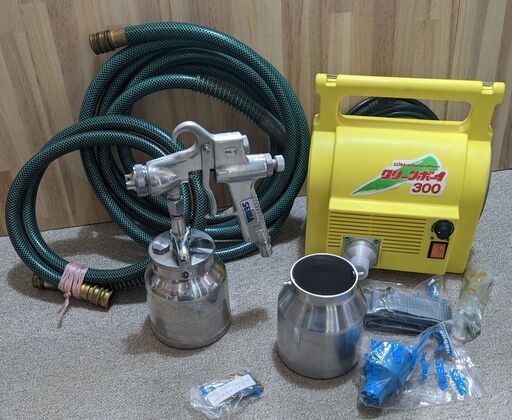 SEIWA 精和産業 低圧温風塗装機 クリーンボーイ CD300 スプレーガン 低圧 温風 塗装機