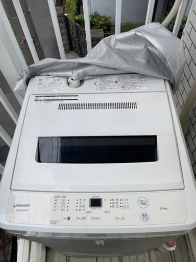 2020年製　maxzen　洗濯機　6キロ