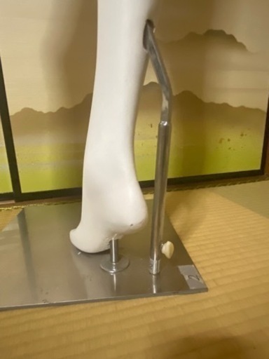 女性マネキン全身直立ポーズ
