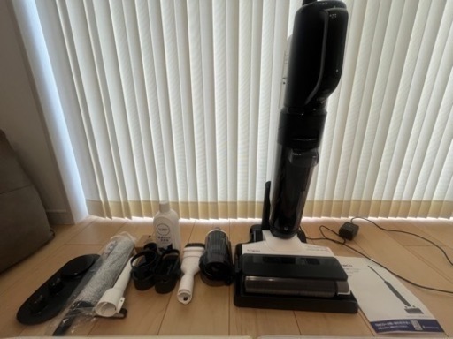 決まりました　
tinecoの掃除機