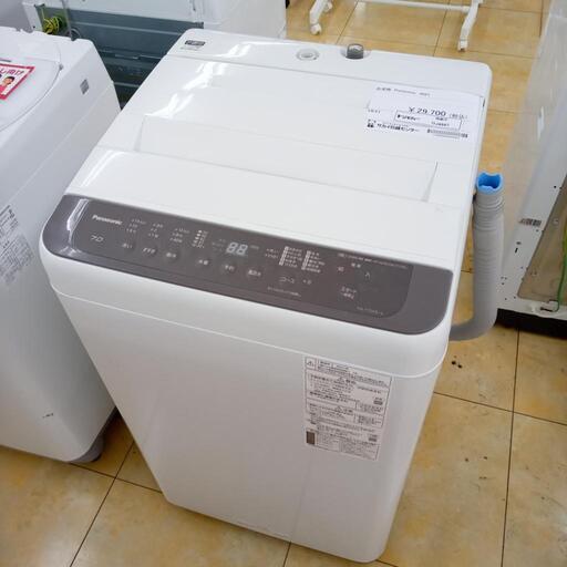 ★ジモティ割あり★ Panasonic 洗濯機  21年製 ／クリーニング済み OJ4947