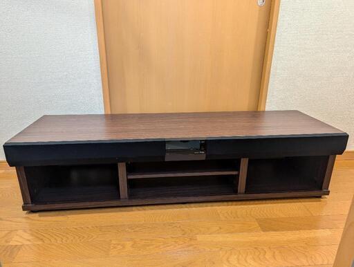 CAV THRN-130HD テレビ台 ダークブラウン CAVジャパン オーディオラック 【新品同様】3.1chオーディオ
