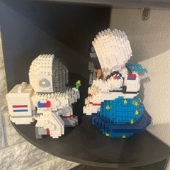 ナノブロック　完成品二種の画像