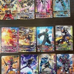 仮面ライダー　各種カード　セットA 54枚の画像