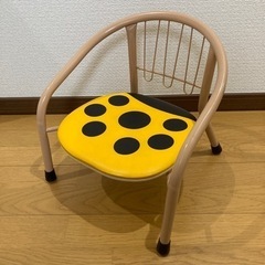 【受け渡し決定】幼児用　豆椅子　ミニ椅子　てんとう虫　