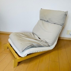 無印良品　ハイバックリクライニングソファ　１シーター