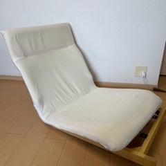 無印良品　ハイバックリクライニングソファ　１シーターの画像