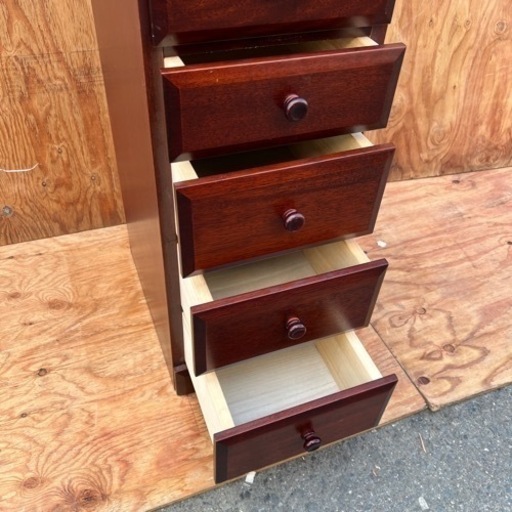 割引 ビンテージ 日本民芸家具 7段チェスト Grand 高級収納棚