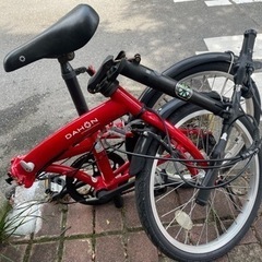 【お渡し先決定】折りたたみ自転車　DAHON Gimmick D6の画像