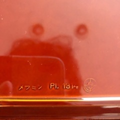 値下げ‼️ 3段重箱　メラミン漆器　お正月　おせちの画像