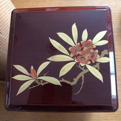値下げ‼️ 3段重箱　メラミン漆器　お正月　おせちの画像