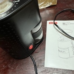 ボダム　電動コーヒーグラインダー　　ジャンク品の画像