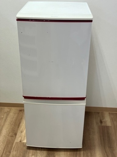 シャープ 2ドア冷蔵庫 137L SJ-BK14Y-W 【配送不可/引取り限定】
