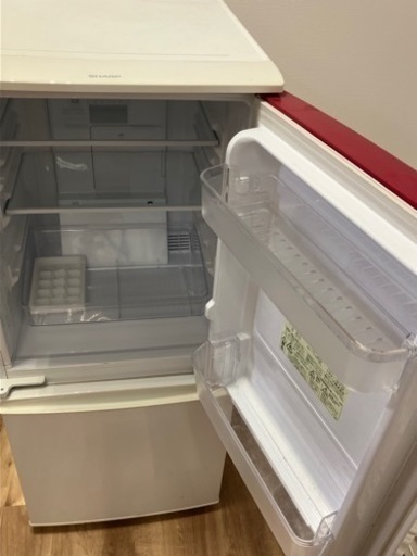 シャープ 2ドア冷蔵庫 137L SJ-BK14Y-W 【配送不可/引取り限定】
