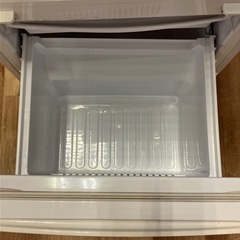 シャープ 2ドア冷蔵庫 137L SJ-BK14Y-W 【配送不可/引取り限定】の画像
