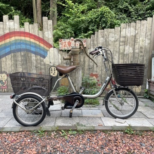 【4539】三輪電動アシスト　パナソニック　バッテリー・充電器無　普通自転車として乗れます　55,600円（防犯・税込）