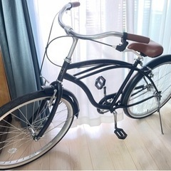 ビーチクルーザー 新品 26インチ　おしゃれ 自転車