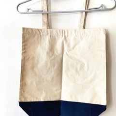 再値下げ！auシカのキャンバスバッグ20%offの画像