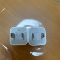 iPhone 純正電源の画像