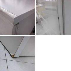 チェスト 6段 幅79×奥行42×高さ114cm エナメル調 ホワイト 白 タンス 箪笥 衣類収納 収納家具 苫小牧西店の画像