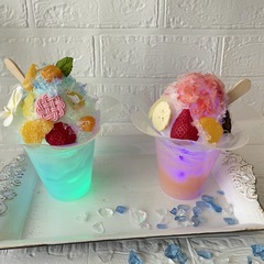  ｢食品サンプル体験ワークショップ ～かき氷の光る☆貯金箱～