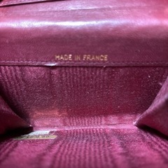 【美品・希少】CHANEL カードケース　キャビアスキン　ボルドーの画像